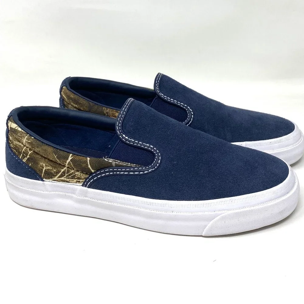 💖MEGA SALE💖CONVERSE Women's ONE STAR CC SLIP Obsidian Blue Canvas 168666C
